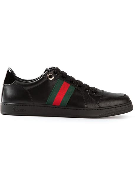 gucci sneaker men black|classic Gucci sneakers for men.